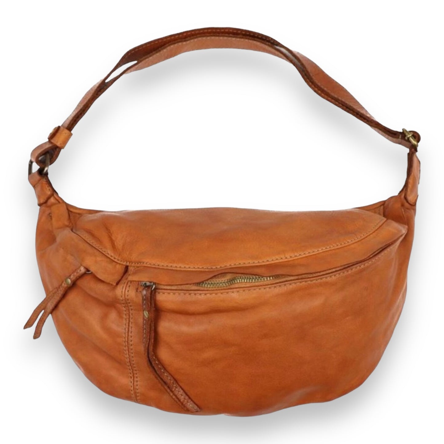 XXL Crossbody Bag - Premium Waschleder - JUMBO