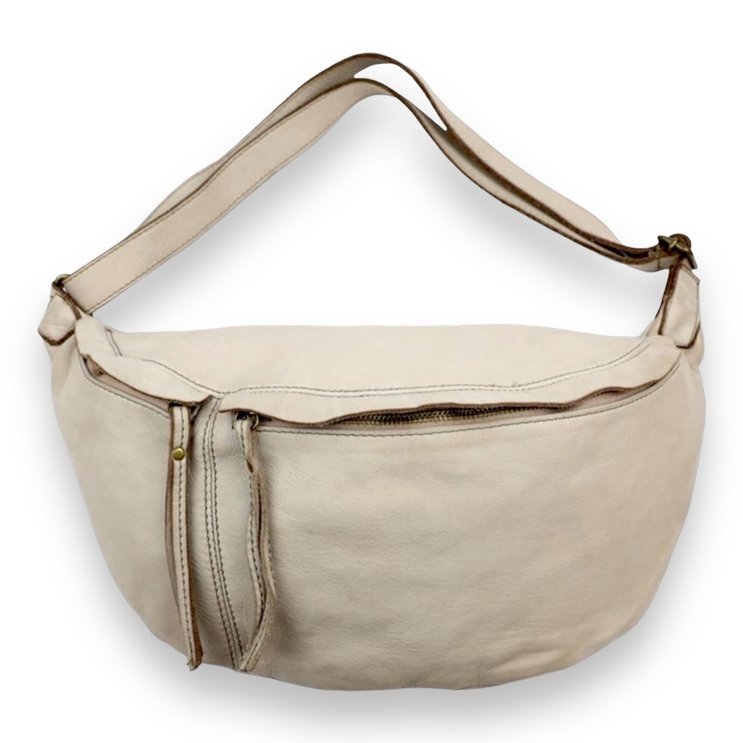 XXL Crossbody Bag - Premium Waschleder - JUMBO