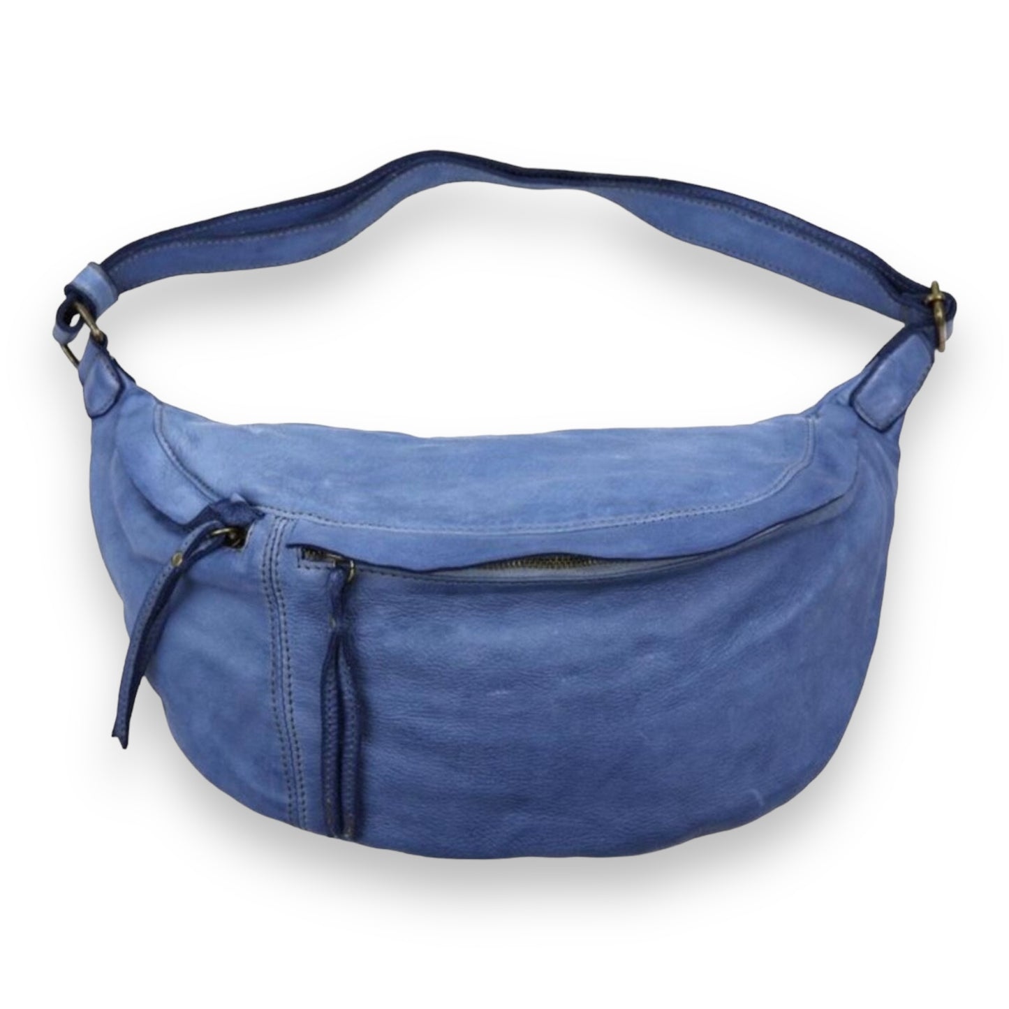 XXL Crossbody Bag - Premium Waschleder - JUMBO