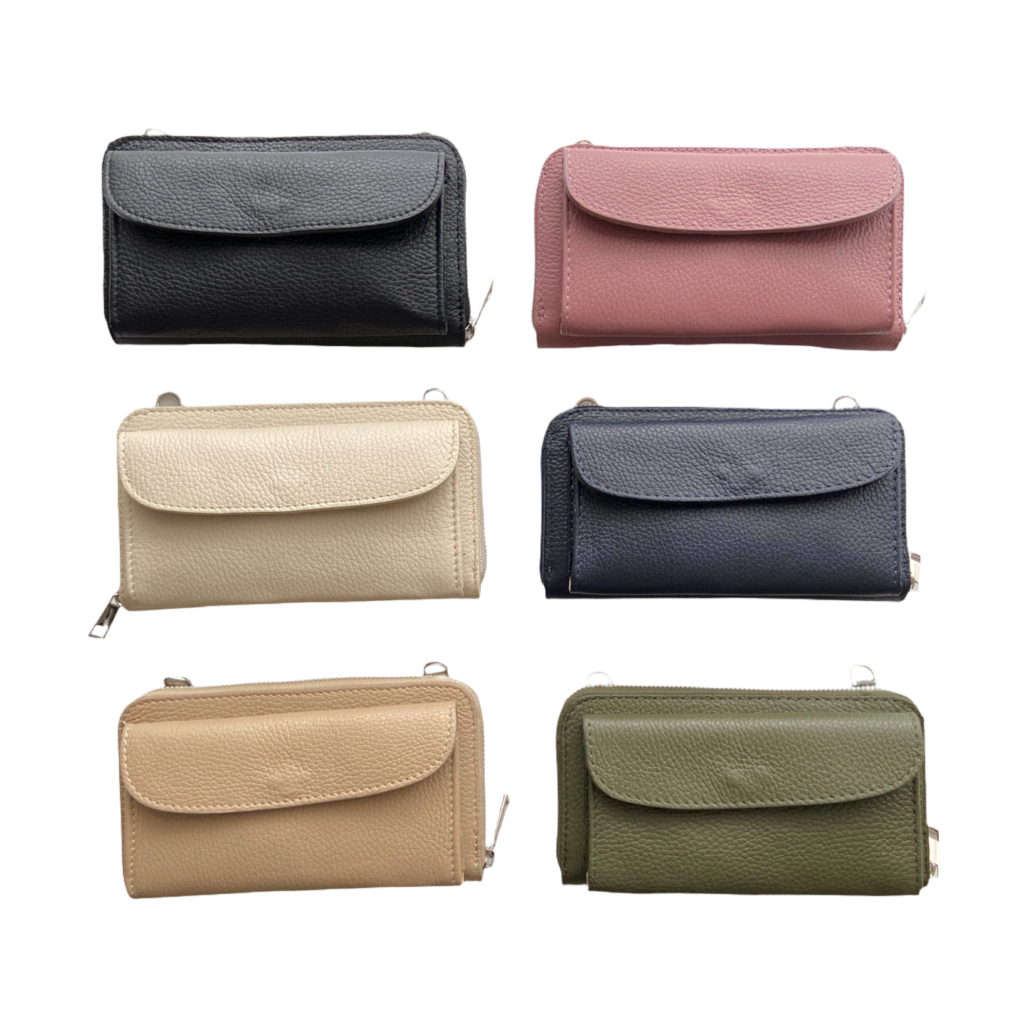 Handytasche zum Umhängen - Leder - KRISTIN
