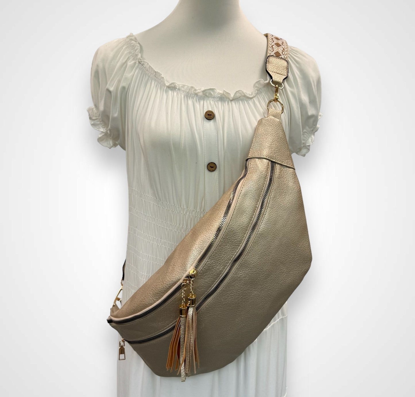 XXL Crossbody Bag - VEGAN - 12 Farben - TURBO