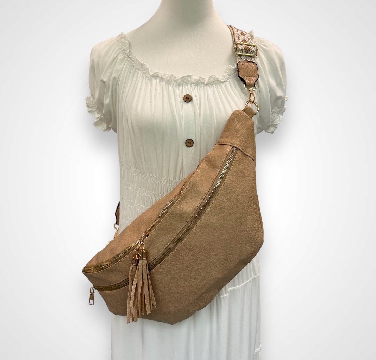 XXL Crossbody Bag - VEGAN - 12 Farben - TURBO