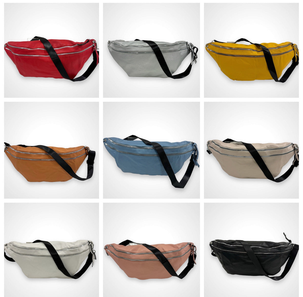 XXL Crossbody Bag - VEGAN - 9 Farben - MIA