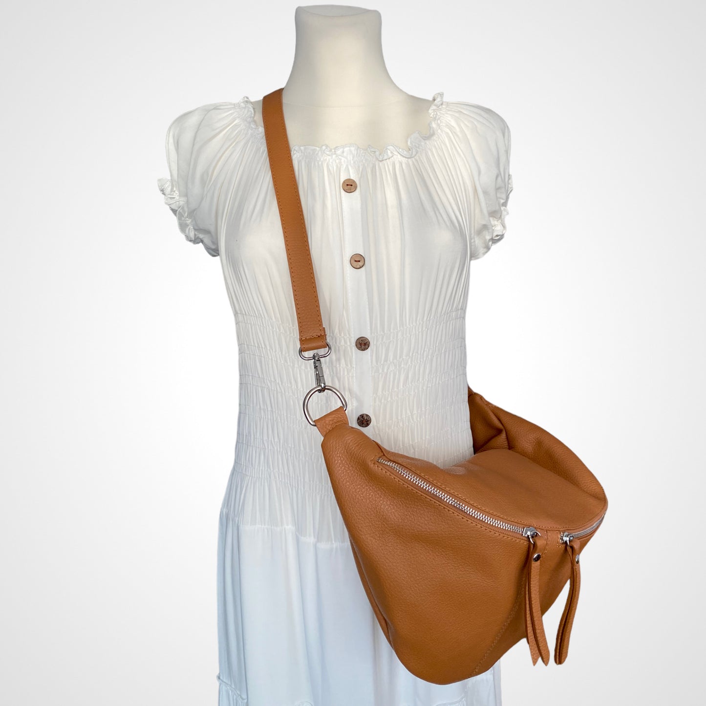 XXL Bauchtaschen Leder - ALEXA