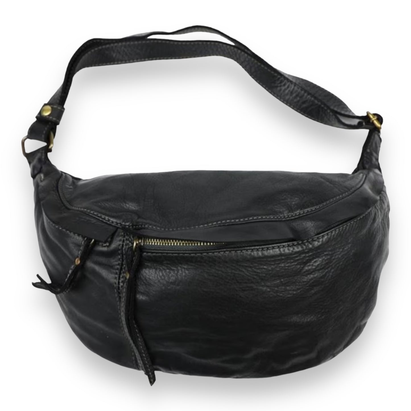 XXL Crossbody Bag - Premium Waschleder - JUMBO