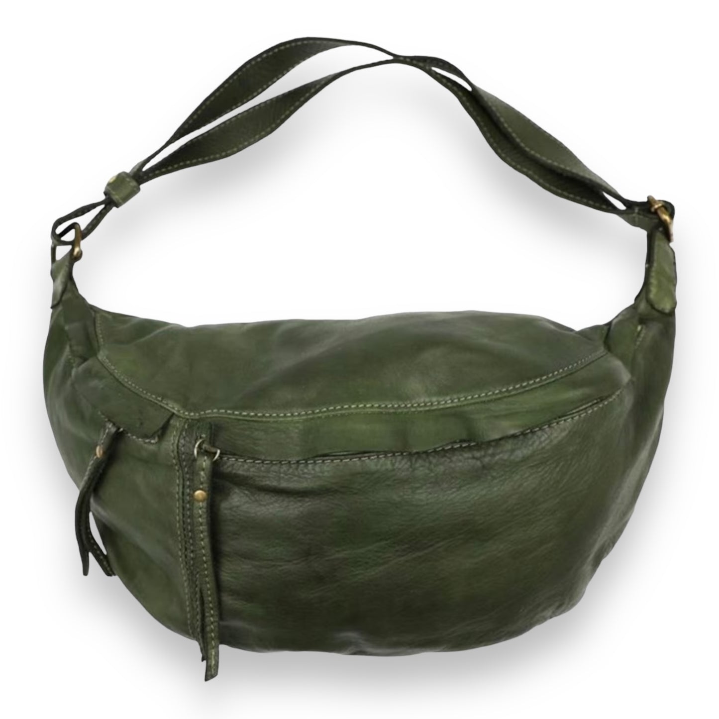 XXL Crossbody Bag - Premium Waschleder - JUMBO
