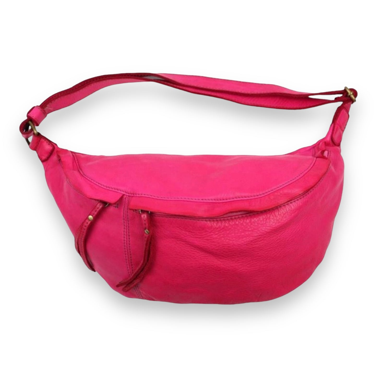 XXL Crossbody Bag - Premium Waschleder - JUMBO