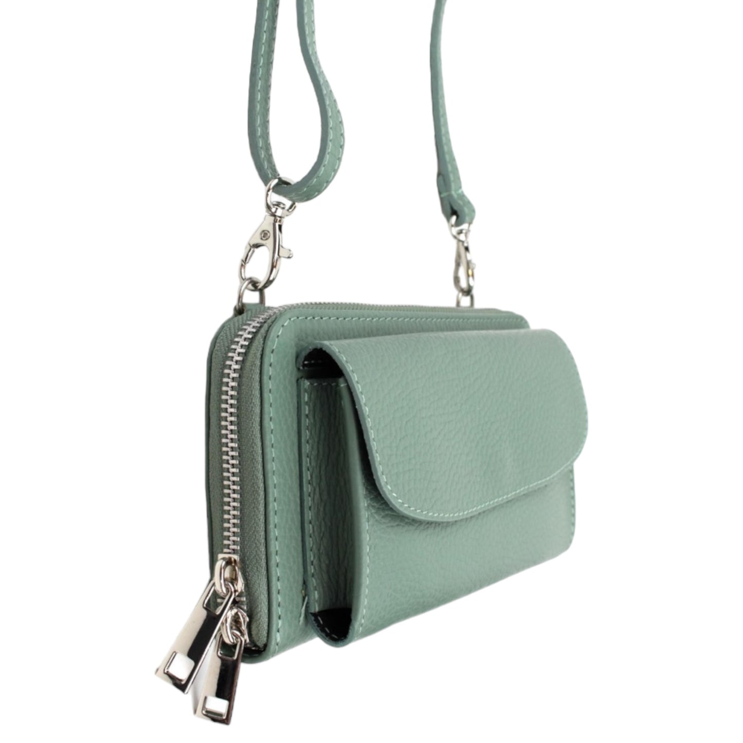 Handytasche zum Umhängen - Leder - KRISTIN