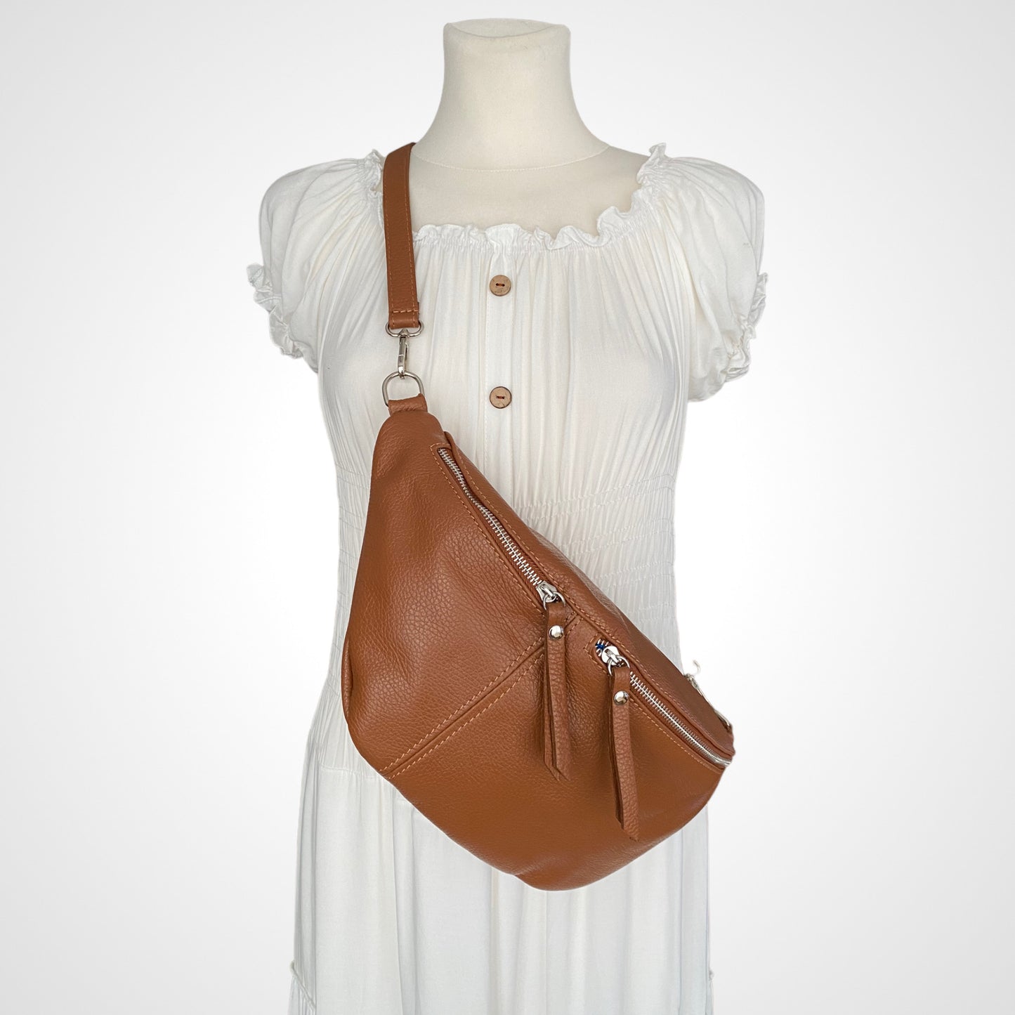 Bauchtaschen XL - LEDER - FREYA