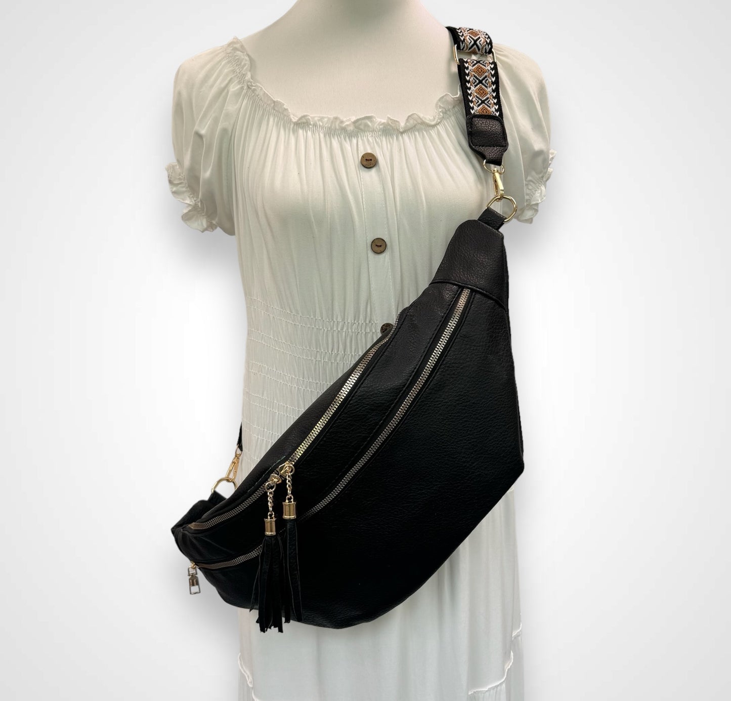 XXL Crossbody Bag - VEGAN - 12 Farben - TURBO