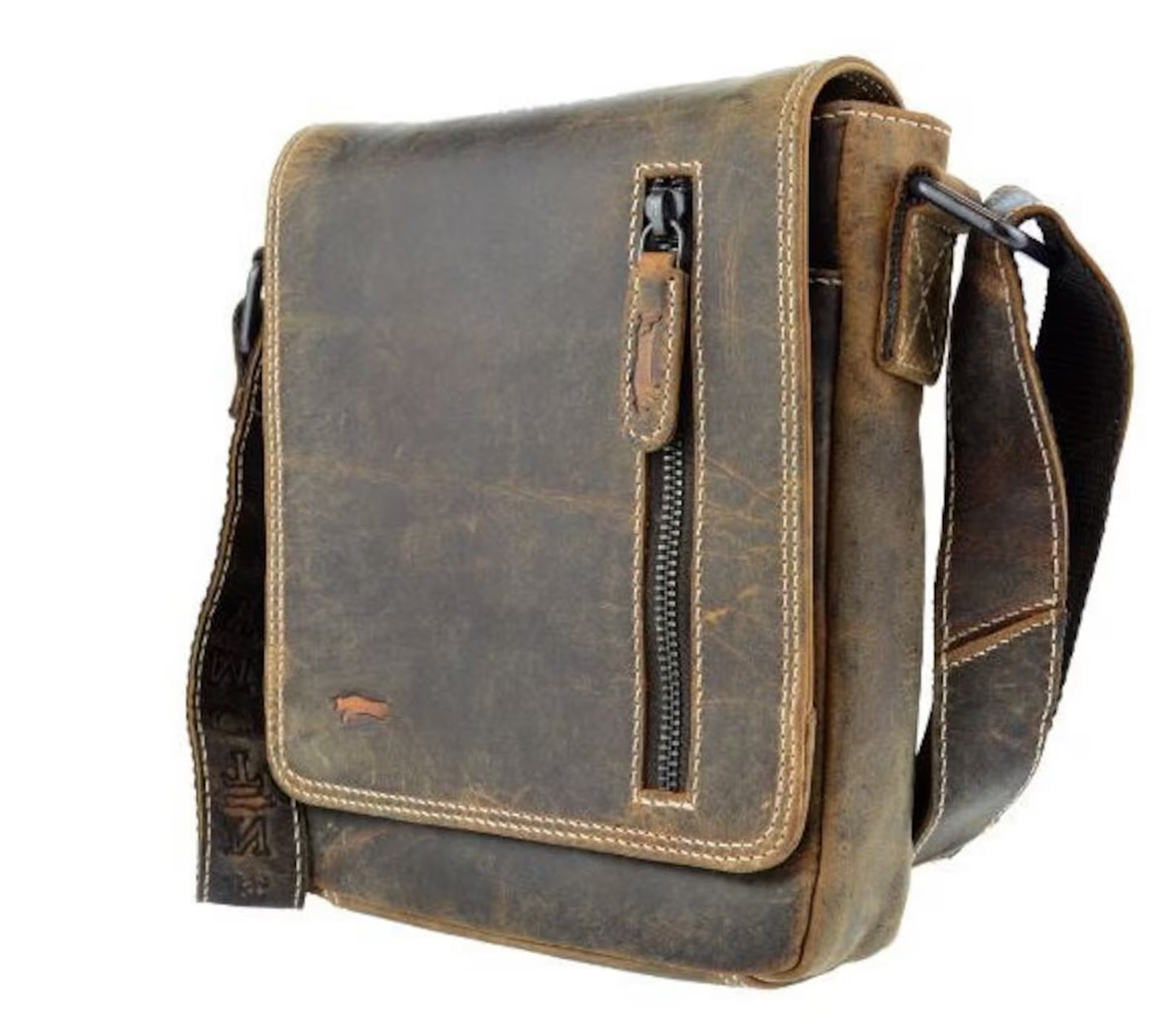 Umhängetasche Leder | Schultertasche | Ledertasche Vintage Braun