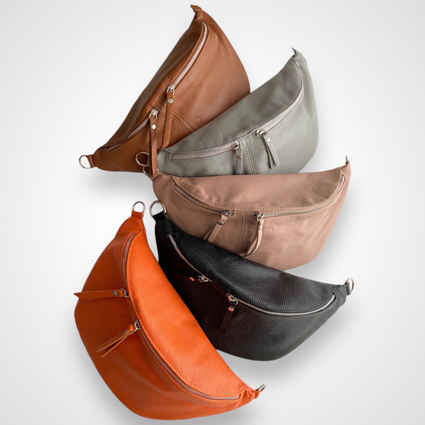 Bauchtaschen XL - LEDER - FREYA