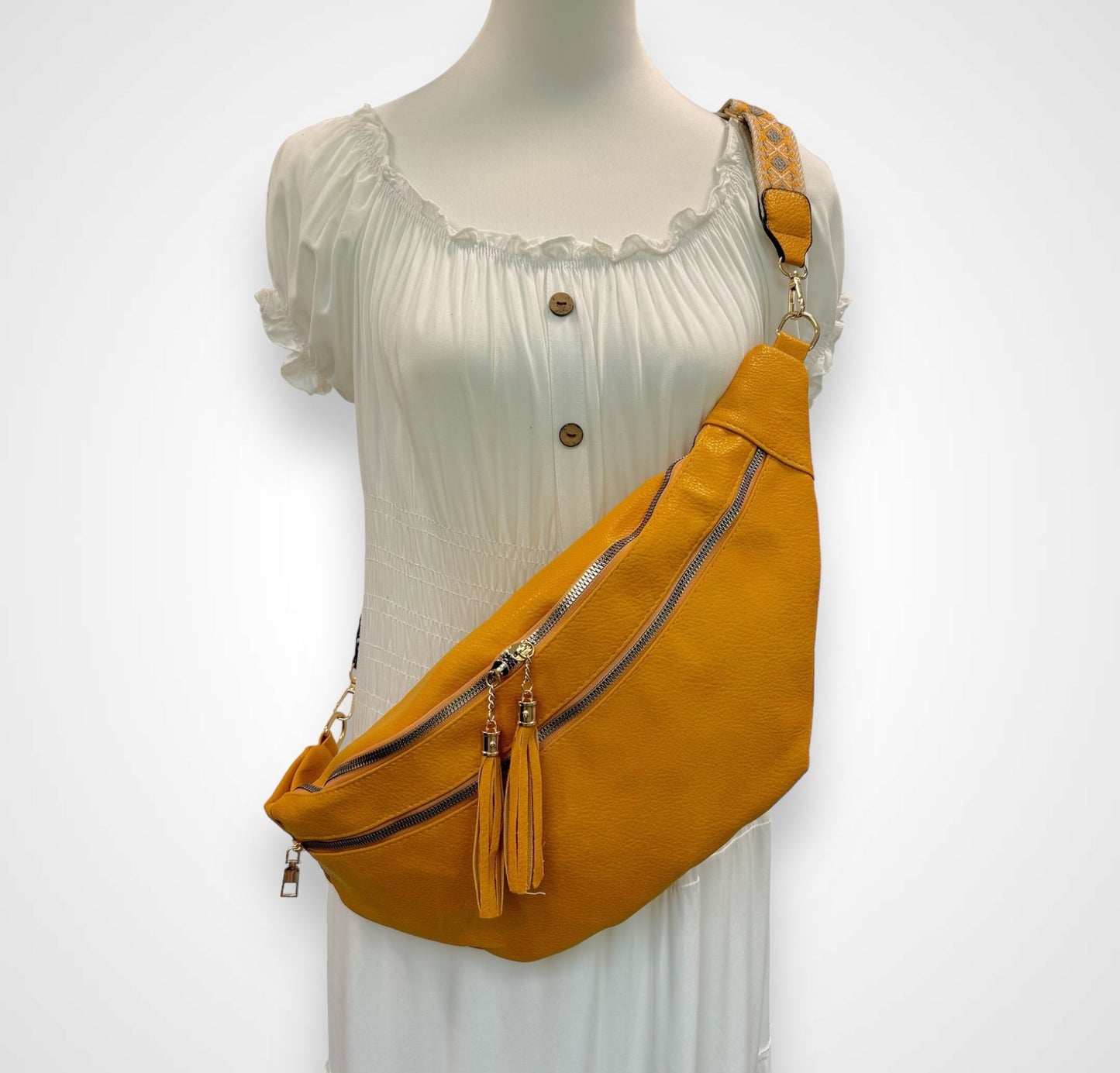 XXL Crossbody Bag - VEGAN - 12 Farben - TURBO