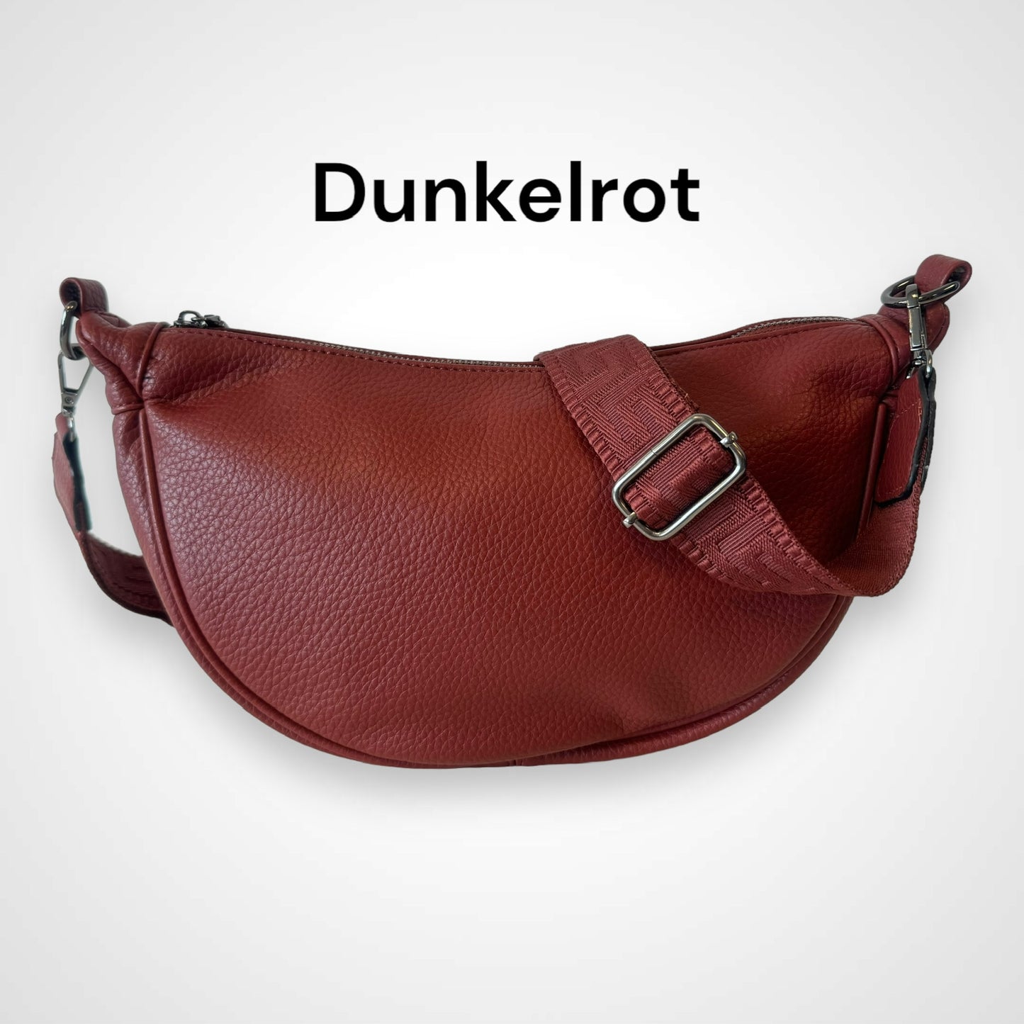 Elegante Damen Vegane Halbmondbag | Bananenbag | Crossbodybag - VEGAN - 11 Farben - Erin