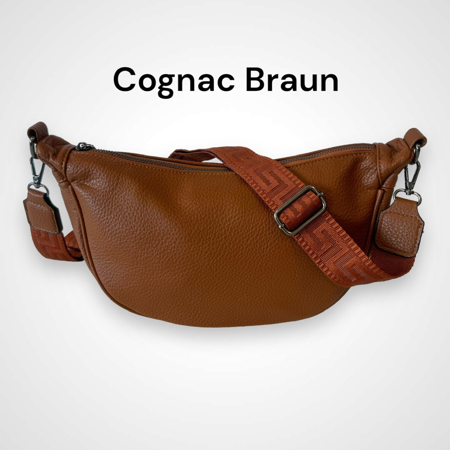 Elegante Damen Vegane Halbmondbag | Bananenbag | Crossbodybag - VEGAN - 11 Farben - Erin