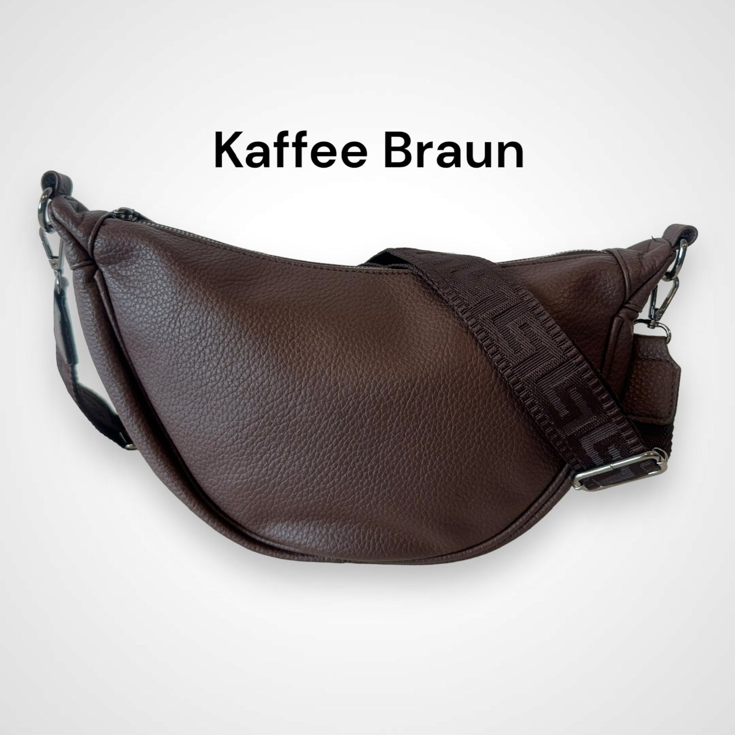 Elegante Damen Vegane Halbmondbag | Bananenbag | Crossbodybag - VEGAN - 11 Farben - Erin