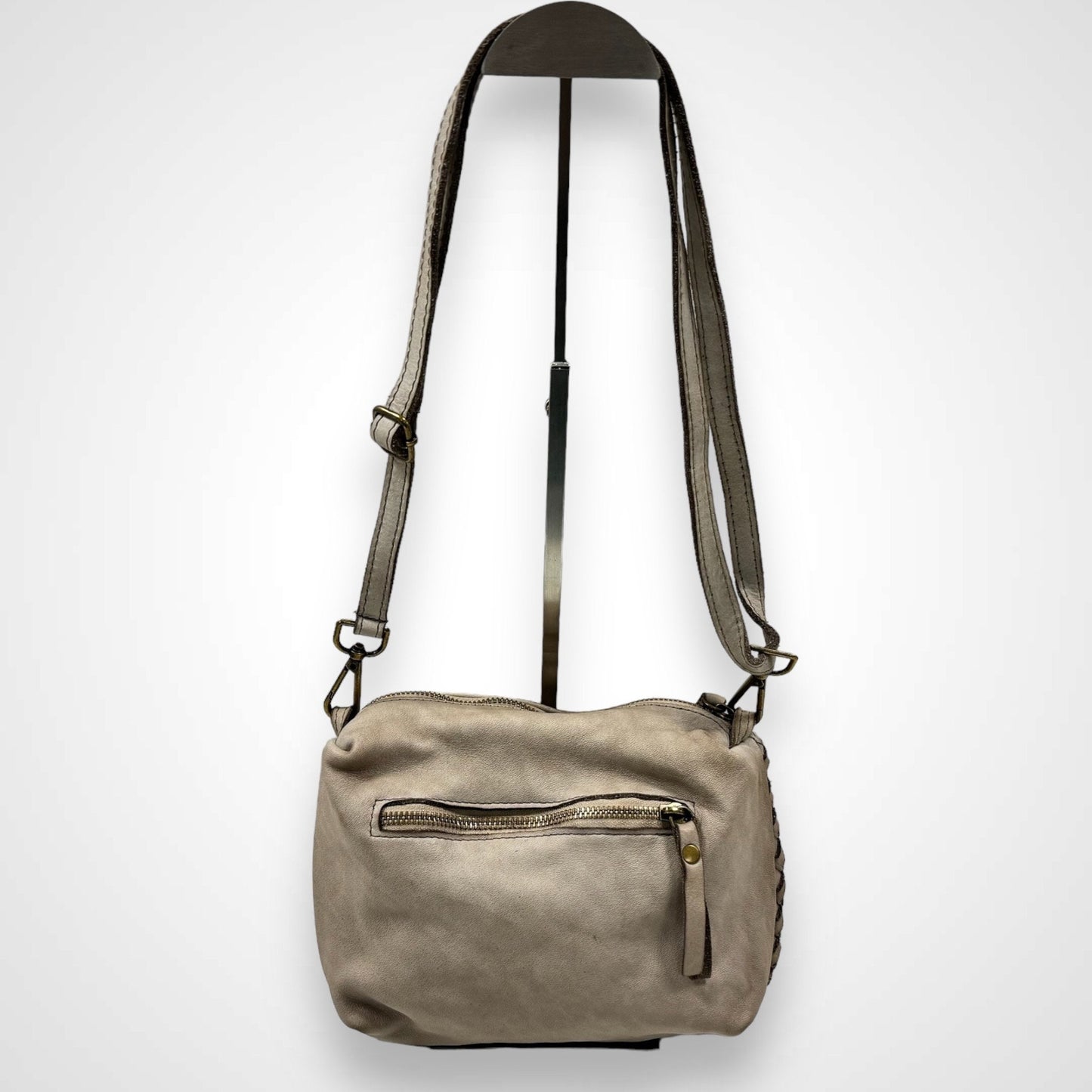 Geflochtene Umhängetasche, Premium Leder, Crossbody Bag, Schultertasche, Ledertasche, Messenger Bag, gewebte Tasche, Vintage, Farbauswahl