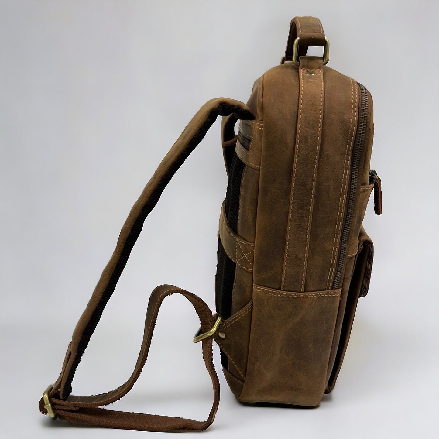 Büffelleder Rucksack | Reisetasche | Laptop Rucksack