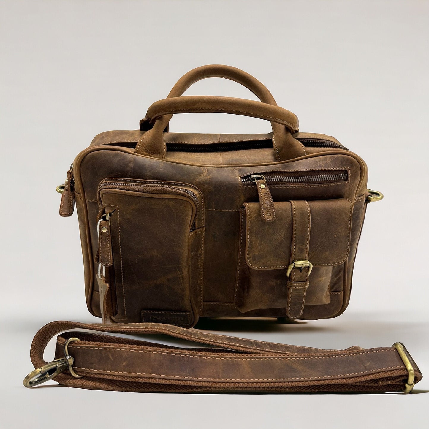 Büffelleder tasche | Laptop Tasche | Aktentasche | Reisetasche