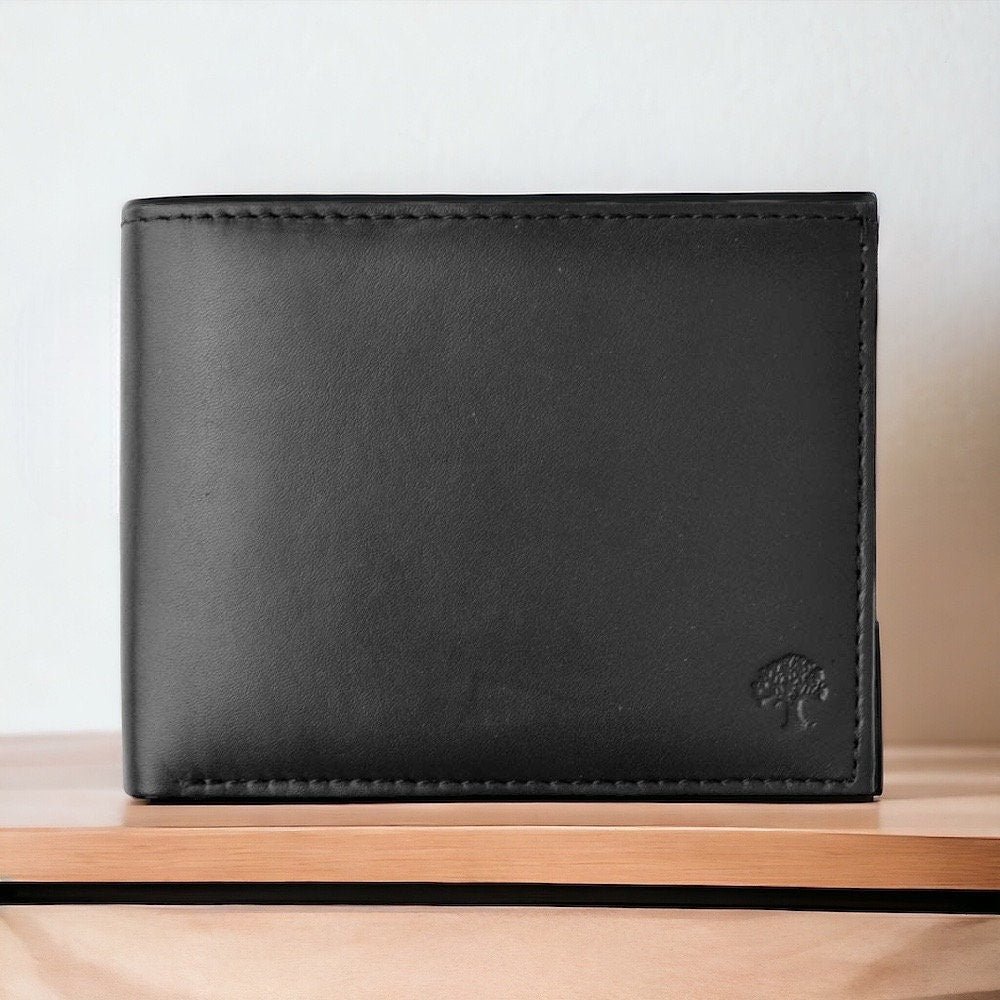 Leder Geldbörse | Portemonnaie | RFID-Schutz | Brieftasche | Modell 2