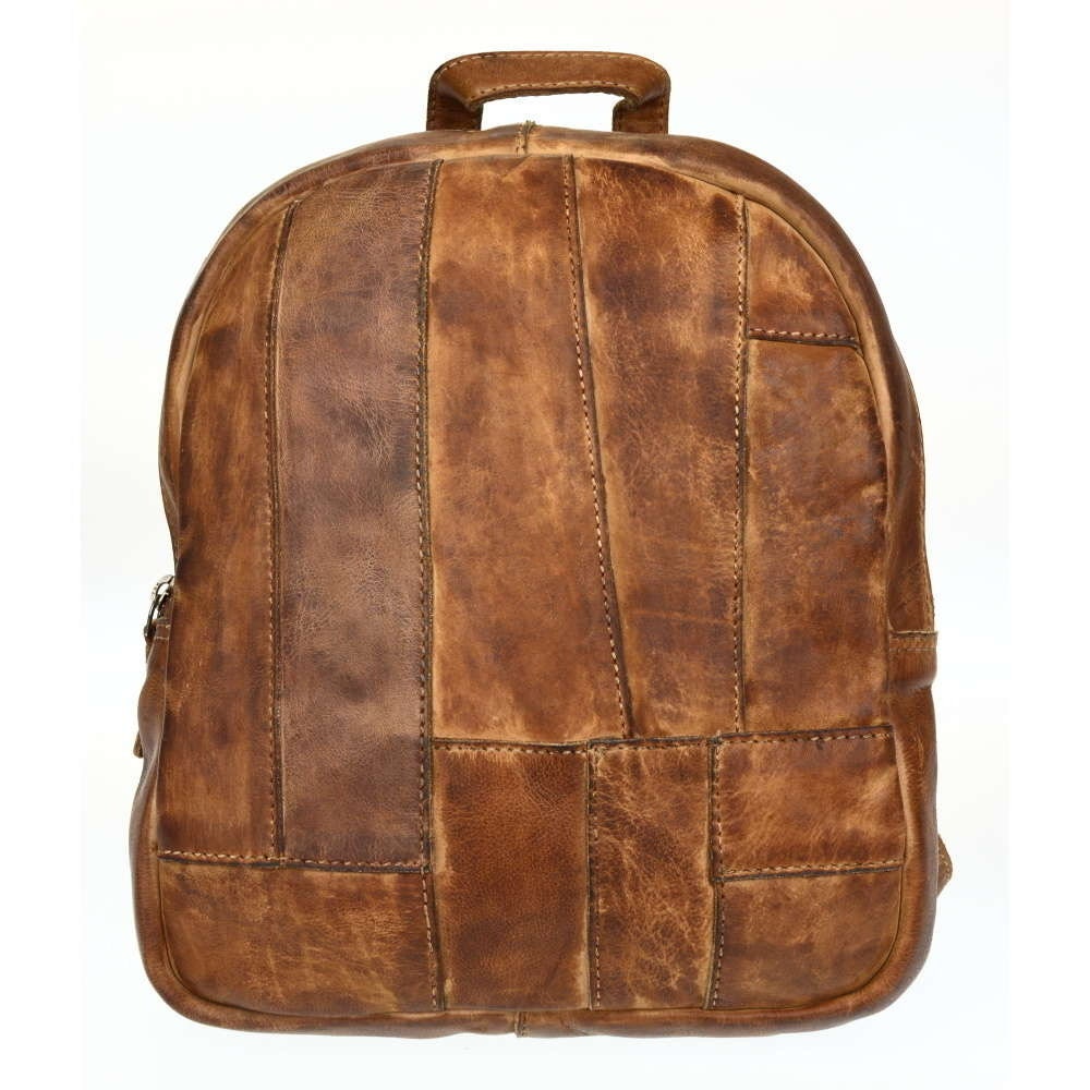 Rucksack aus Waschleder | Lederrucksack | Reisetasche | Laptoptasche