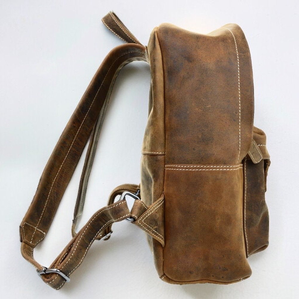 Leder Rucksack | Reisetasche | Vollnarbleder | Schulrucksack | City-Rucksack