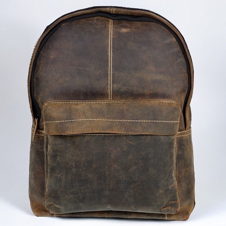 Leder Rucksack | Reisetasche | Vollnarbleder | Schulrucksack | City-Rucksack