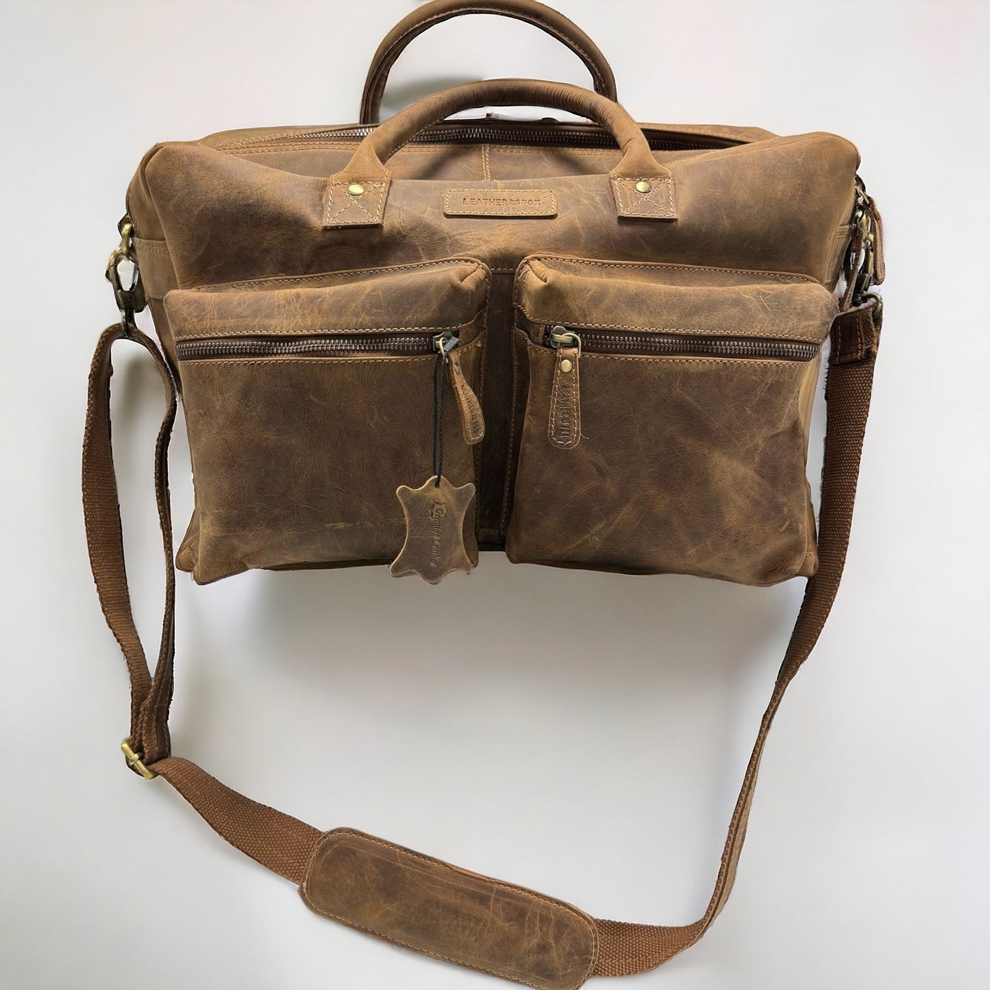 Reisetasche | Büffelleder | Aktentasche Braun