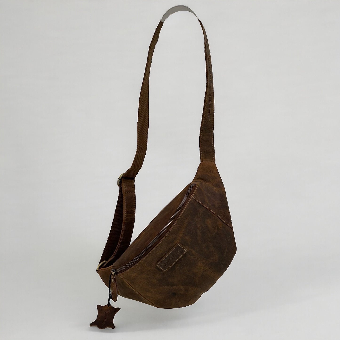 Bauchtasche aus Büffelleder | Gürteltasche | Umhängetasche | Modell A