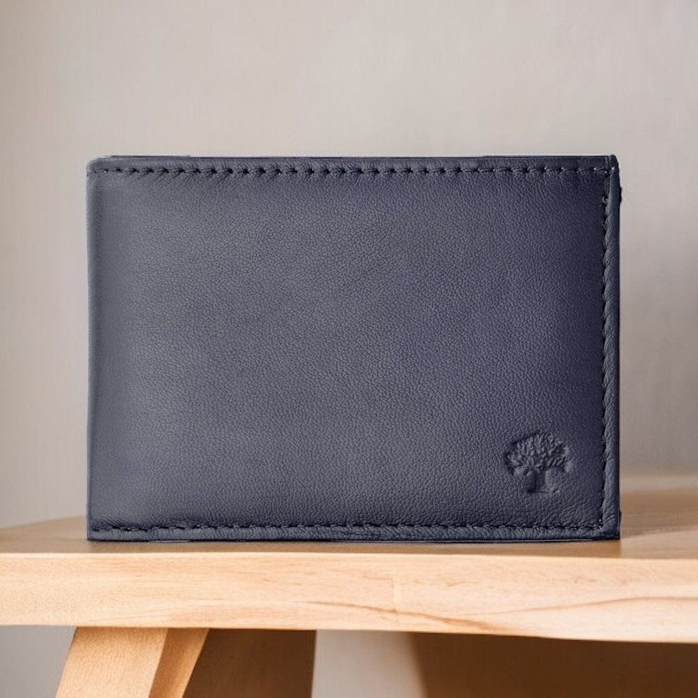 Leder Geldbörse | Portemonnaie | RFID-Schutz | Brieftasche | Modell 4