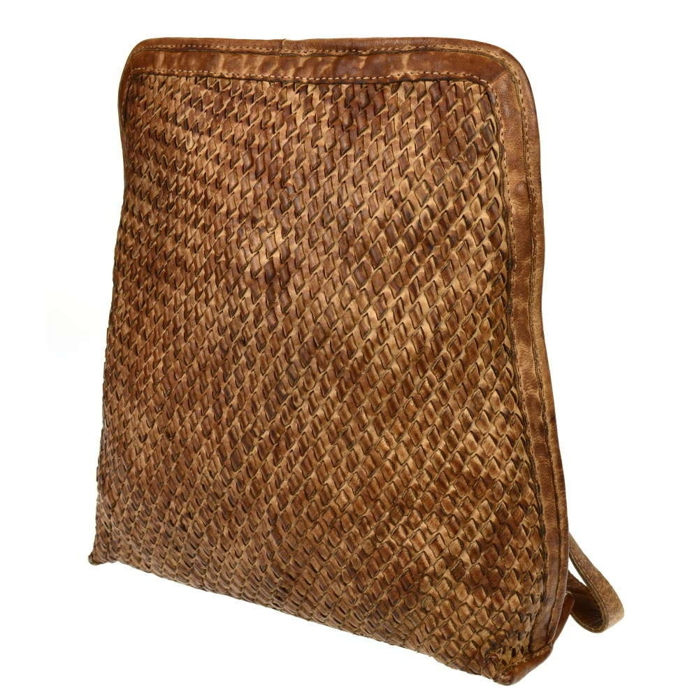 Rucksack aus Waschleder | Lederrucksack | Reisetasche | Laptoptasche