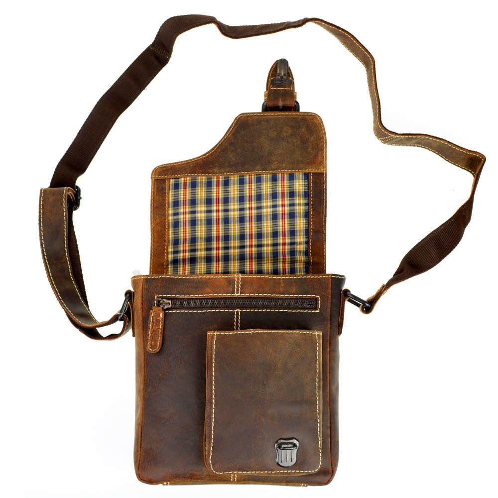 Umhängetasche Leder | Schultertasche | Ledertasche | Hipster