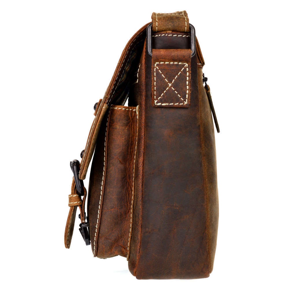 Umhängetasche Leder | Schultertasche | Ledertasche | Hipster