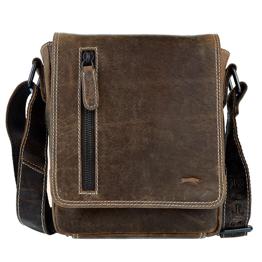 Umhängetasche Leder | Schultertasche | Ledertasche Vintage Braun