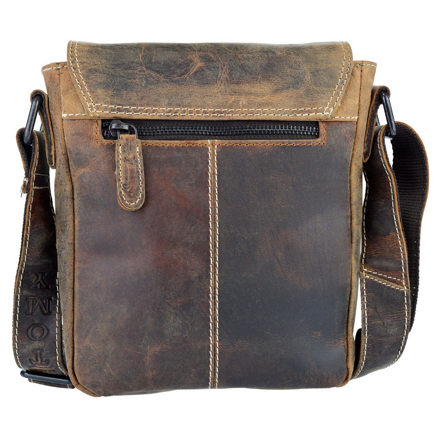 Umhängetasche Leder | Schultertasche | Ledertasche Vintage Braun