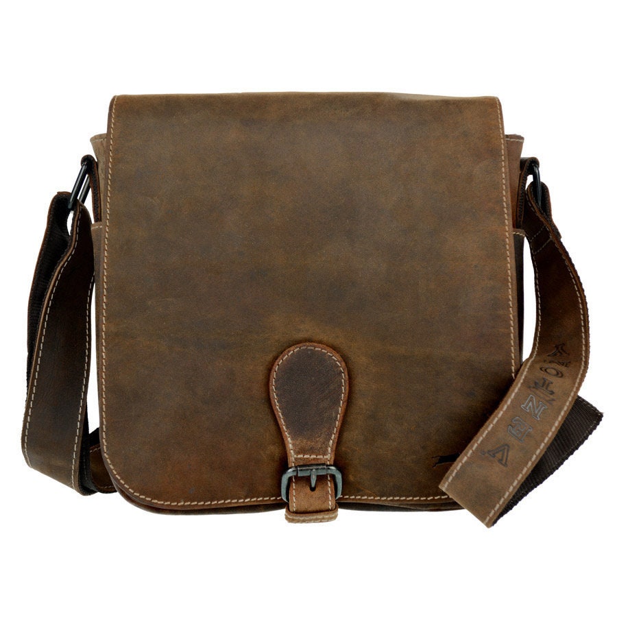 Umhängetasche Leder | Schultertasche | Ledertasche Vintage Braun