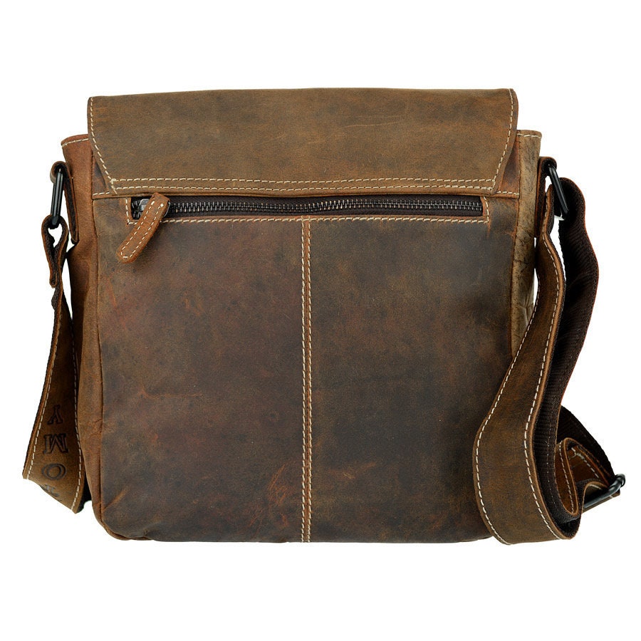 Umhängetasche Leder | Schultertasche | Ledertasche Vintage Braun