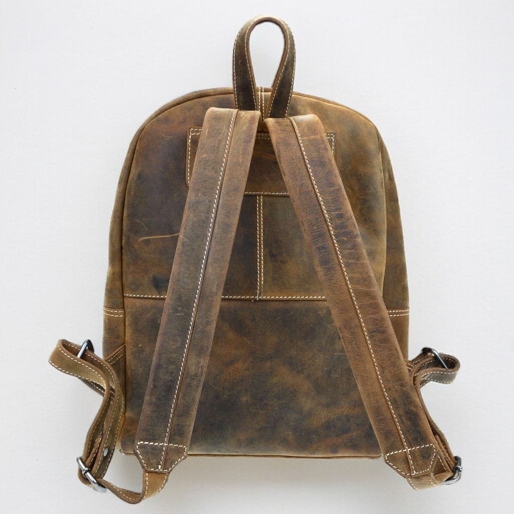 Leder Rucksack | Reisetasche | Vollnarbleder | Schulrucksack | City-Rucksack