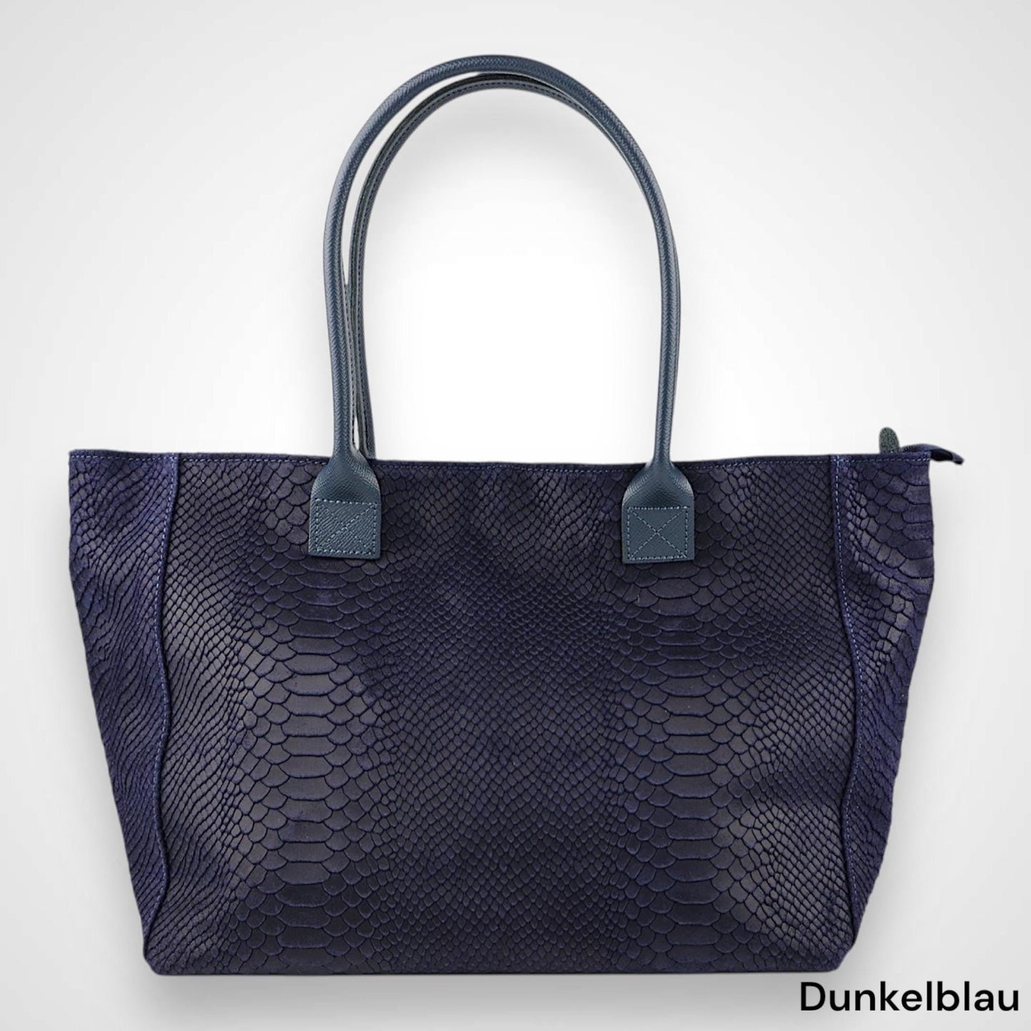 Wildleder Shopper mit Schlange PrÀgung, Wildleder Schultertasche, Shopper, Tasche aus Wildleder, Wildleder Tasche, Hobo Bag, Tote Bag