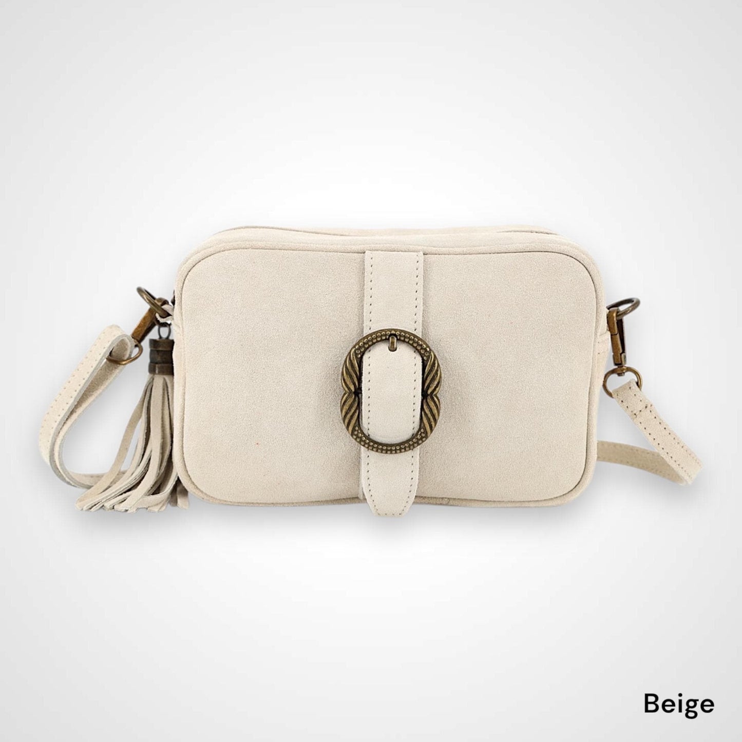 Umhängetasche Wildleder, Wildledertasche, Crossbody Bag, Ledertasche , Crossbag Veloursleder, Schultertasche Wildleder, Gürtelschnalle