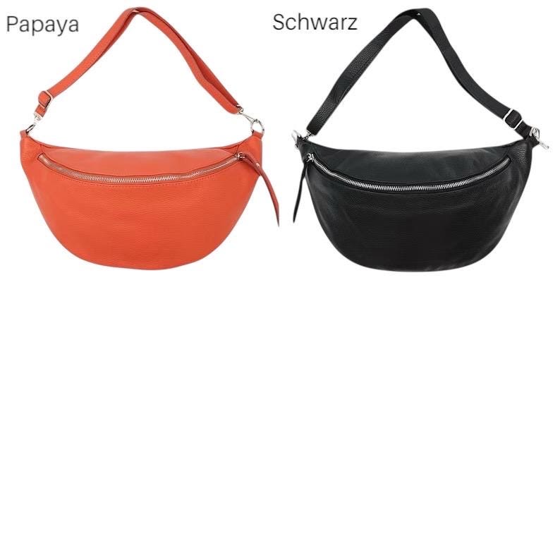 Crossbody Bag, Crossbag, Ledertasche Damen, Damen Umhängetasche, Gürteltasche, XL Bauchtasche Leder, Cross Body bag, Farbauswahl