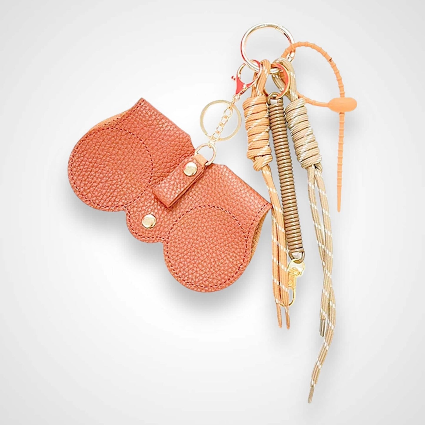 Brillenetui Leder, Handarbeit, Sonnenbrillenetui, Brillenhülle, Etui für Brille, Geschenk für Brillenträger, Bag Charm, Taschenanhänger
