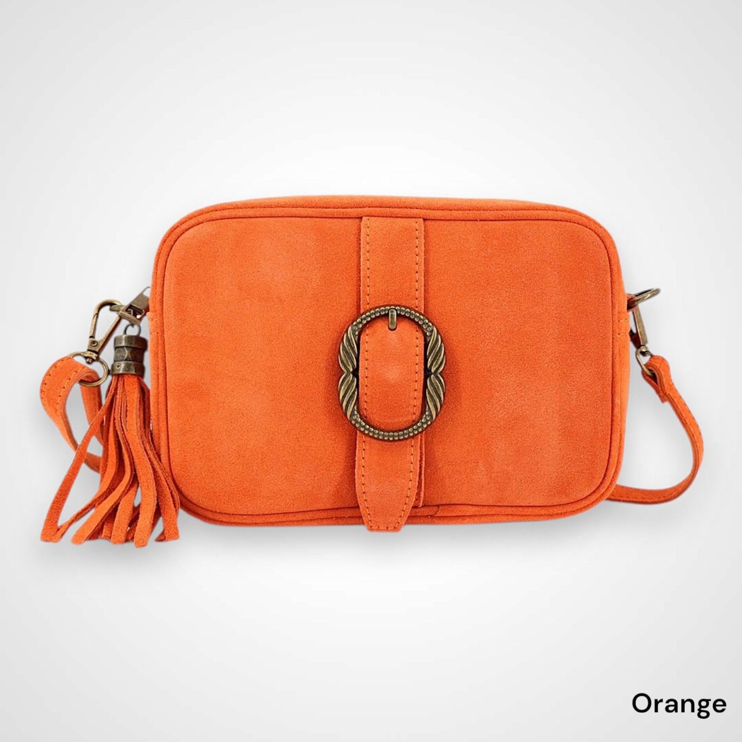 Umhängetasche Wildleder, Wildledertasche, Crossbody Bag, Ledertasche , Crossbag Veloursleder, Schultertasche Wildleder, Gürtelschnalle