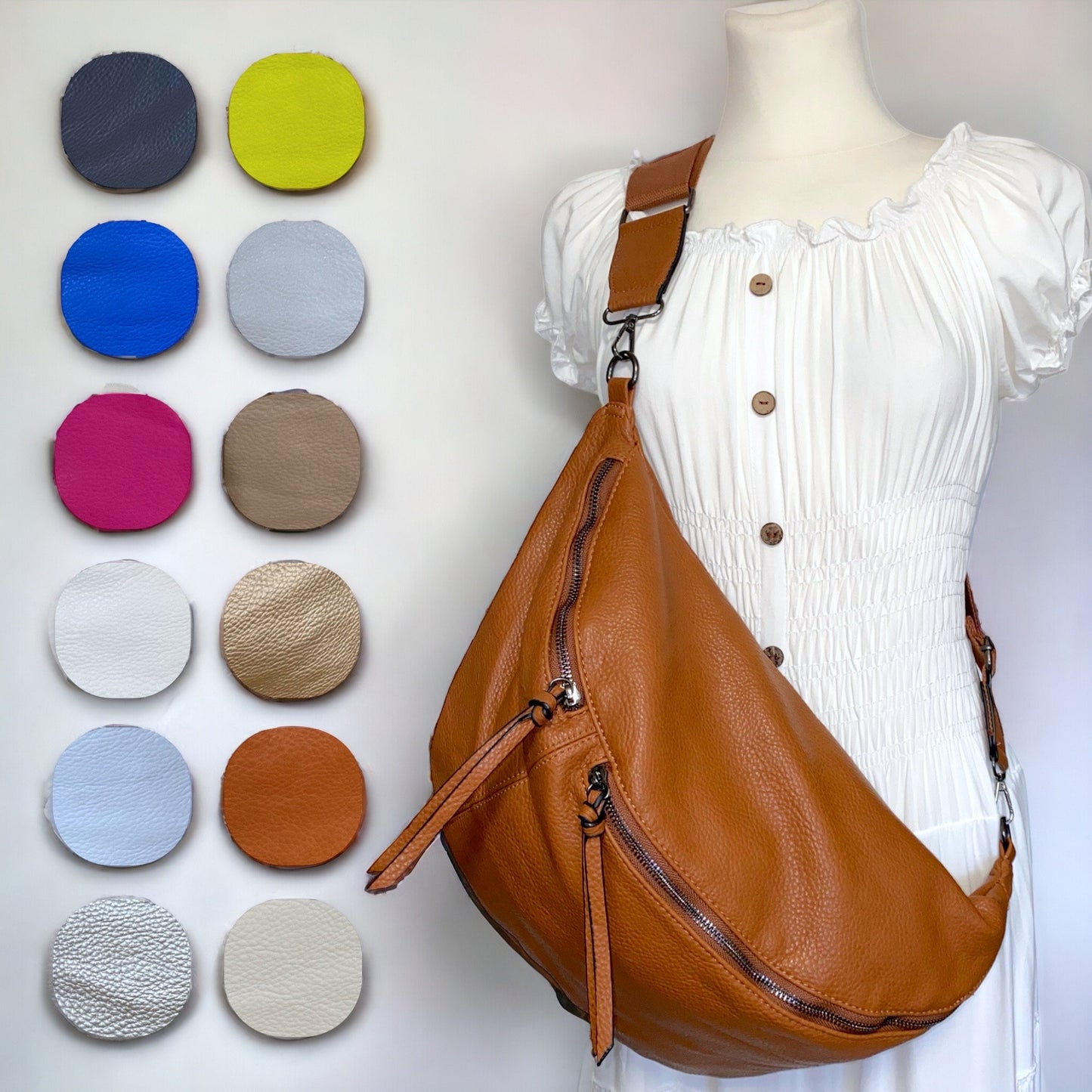 XXL Bauchtaschen - VEGAN - 13 Farben - LUNA
