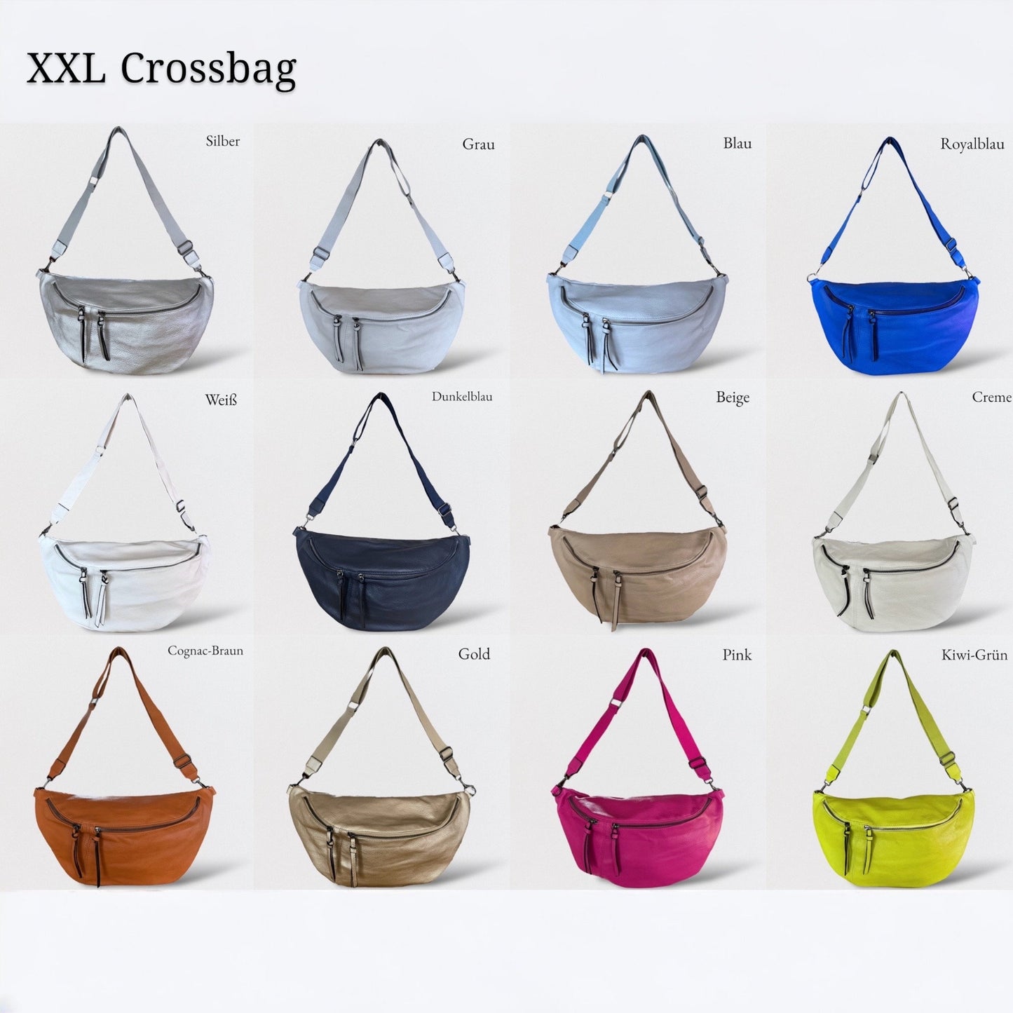 XXL Bauchtaschen - VEGAN - 13 Farben - LUNA