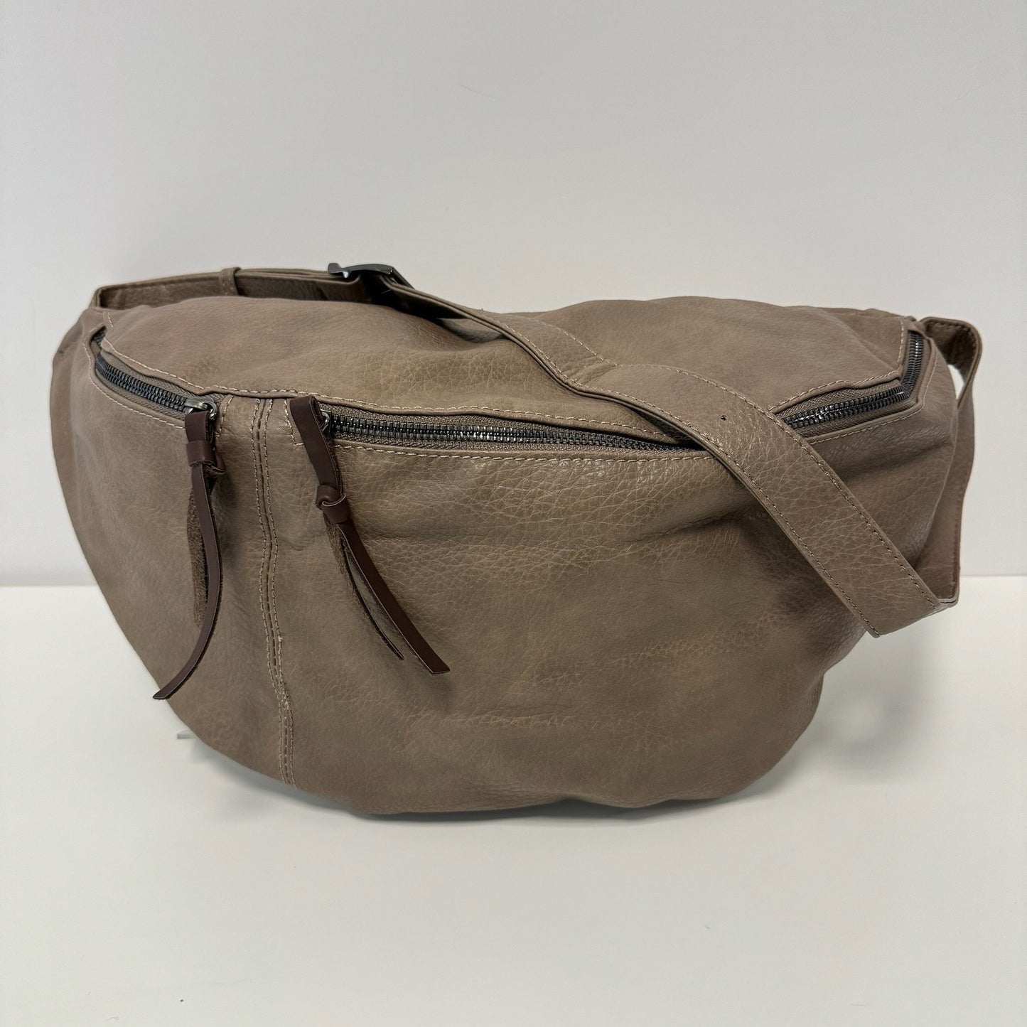 XXL Bauchtasche - VEGAN - Taupe