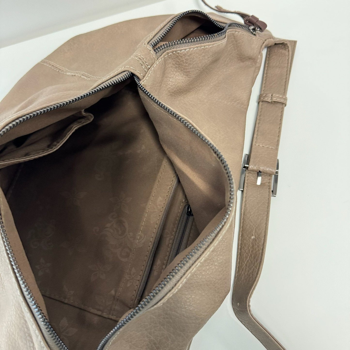 XXL Bauchtasche - VEGAN - Taupe