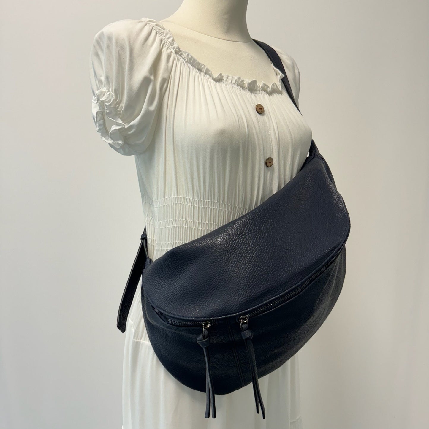 XXL Bauchtasche - VEGAN - Dunkelblau