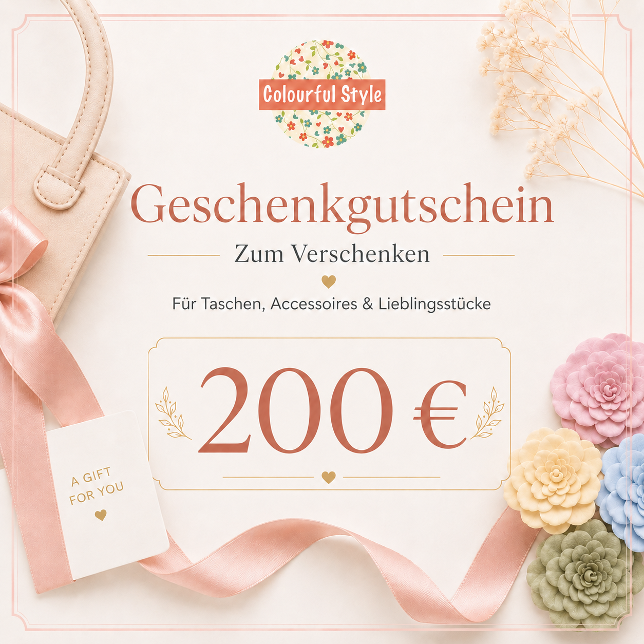 Colourful-Style Geschenkgutschein