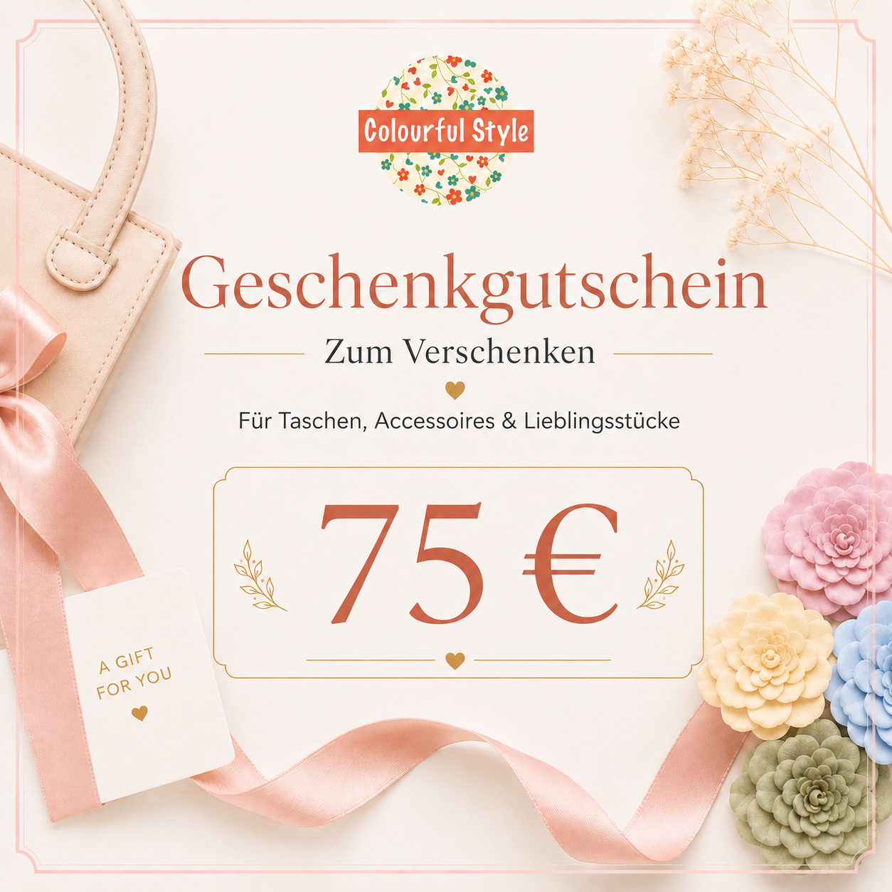 Colourful-Style Geschenkgutschein
